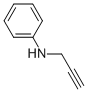 structure of CAS# 14465-74-8, Phenyl-Prop-2-Ynyl-Amine;Phenyl-Propargyl-Amine;Zinc01737352;Bas 03154698
