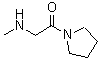 结构式 CAS# 144685-61-0, 2-(甲基氨基)-1-(1-吡咯烷基)乙酮