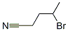 structure of CAS# 14470-12-3, 4-Bromovaleronitrile;4-Bromovaleronitrile;Pentanenitrile, 4-Bromo-