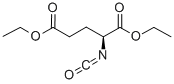 结构式 CAS# 145080-95-1, (2S)-2-异氰酸-戊二酸 1,5-二乙基酯
