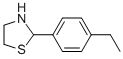 结构式 CAS# 145300-46-5, 2-(4-乙基苯基)-噻唑烷