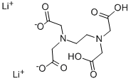 结构式 CAS# 14531-56-7, N,N'-1,2-乙烷二基二[N-(羧甲基)-甘氨酸锂盐(1:2)