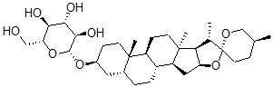 CAS#: 14835-43-9， Asparagoside A