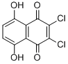 结构式 CAS# 14918-69-5, 2,3-二氯-5,8-二羟基-1,4-萘二酮