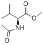 结构式 CAS# 1492-15-5, N-乙酰基-L-缬氨酸甲酯