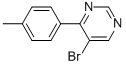 structure of CAS# 149323-50-2, 5-Bromo-4-p-Tolyl-Pyrimidine;5-Bromo-4-(4-Methylphenyl)Pyrimidine;5-Bromo-4-P-Tolylpyrimidine