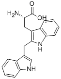 结构式 CAS# 149724-31-2, 2-(1H-吲哚-3-基甲基)-L-色氨酸