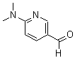 structure of CAS# 149805-92-5, 6-(Dimethylamino)Nicotinaldehyde;2-(Dimethylamino)-5-formylpyridine;2-(N,N-Dimethylamino)pyridine-5-carboxaldehyde;6-(Dimethylamino)nicotinaldehyde