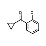 结构式 CAS# 149914-81-8, (2-氯苯基)(环丙基)甲酮