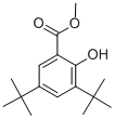 structure of CAS# 15018-03-8, Methyl 3,5-Di-Tert-Butylsalicylate;Methyl 3,5-Ditert-Butyl-2-Hydroxy-Benzoate;3,5-Ditert-Butyl-2-Hydroxybenzoic Acid Methyl Ester;3,5-Ditert-Butyl-2-Hydroxy-Benzoic Acid Methyl Ester