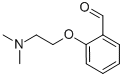 structure of CAS# 15182-06-6, 2-[2-(Dimethylamino)Ethoxy]-Benzaldehyde;2-[2-(Dimethylamino)Ethoxy]Benzaldehyde(SALTDATA: Hcl);2-[2-(Dimethylamino)Ethoxy]Benzaldehyde 1Hcl;2-[2-(Dimethylamino)Ethoxy]Benzaldehyde 97%