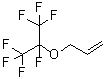 结构式 CAS# 15242-17-8, 3-[(1,1,1,2,3,3,3-七氟-2-丙基)氧基]-1-丙烯