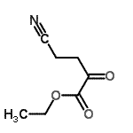 结构式 CAS# 152831-97-5, 乙基4-氰基-2-氧代丁酸酯