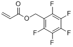 structure of CAS# 153614-61-0, 2-Propenoic Acid (2,3,4,5,6-Pentafluorophenyl)Methyl Ester;PROPENOIC ACID (PENTAFLUOROPHENYL)METHYL ESTER;Pentafluorobenzyl Prop-2-Enoate;PENTAFLUOROBENZYL ACRYLATE