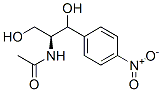 structure of CAS# 15376-53-1, N-Acetyl-4-Nitrophenylserinol;N-[2-Hydroxy-1-(Hydroxymethyl)-2-(4-Nitrophenyl)Ethyl]Acetamide;N-[2-Hydroxy-1-Methylol-2-(4-Nitrophenyl)Ethyl]Acetamide;N-[1,3-Dihydroxy-1-(4-Nitrophenyl)Propan-2-Yl]Ethanamide