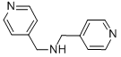 structure of CAS# 1539-39-5, Gapicomine;Citric Acid;1-(4-Pyridyl)-N-(4-Pyridylmethyl)Methanamine;Bis(4-Pyridylmethyl)Amine;Citric Acid;4,4'-(Iminodimethylene)Dipyridine Citrate