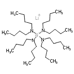 structure of CAS# 15405-86-4, Lithium aluminum dibutylamide;LITHIUM ALUMINUM DI-N-BUTYLAMIDE