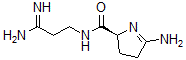 结构式 CAS# 155-38-4, (2S)-5-氨基-N-(3-氨基-3-亚氨基丙基)-3,4-二氢-2H-吡咯-2-甲酰胺