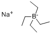 structure of CAS# 15523-24-7, Sodium Tetraethyl-Borate;481483_Aldrich;Sodium Tetraethylborate;Borate(1-), Tetraethyl-, Sodium