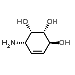 CAS#: 155239-06-8， (1S,2R,3S,6S)-6-Amino-4-Cyclohexene-1,2,3-Triol