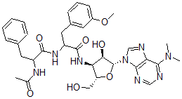 CAS#: 15545-21-8， N-Acetylphenylalanylpuromycin
