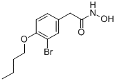 CAS#: 15560-64-2， 2-(3-Bromo-4-Butoxyphenyl)Acetohydroxamic Acid