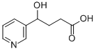 CAS#: 15569-97-8， (-4-Hydroxy-4-(3-Pyridyl)Butanoic Acid