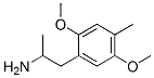 structure of CAS# 15588-95-1, 2,5-Dimethoxy-alpha,4-Dimethyl-Benzeneethanamine;1-(2,5-Dimethoxy-4-Methyl-Phenyl)Propan-2-Amine Hydrochloride;[2-(2,5-Dimethoxy-4-Methyl-Phenyl)-1-Methyl-Ethyl]Amine Hydrochloride;Phenethylamine, 2,5-Dimethoxy-Alpha,4-Dimethyl-, Hydrochloride