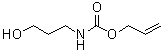 结构式 CAS# 156801-29-5, (3-羟基丙基)氨基甲酸烯丙酯