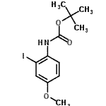 CAS#: 157496-75-8， 2-Methyl-2-Propanyl (2-Iodo-4-Methoxyphenyl)Carbamate