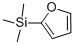 structure of CAS# 1578-33-2, 2-(Trimethylsilyl)-Furan;2-Furyl-Trimethyl-Silane;2-Furyl-Trimethylsilane;Furan-2-Yl-Trimethyl-Silane