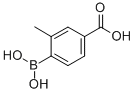 结构式 CAS# 158429-66-4, (2-甲基-4-羧基苯基)硼酸