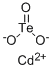 structure of CAS# 15851-44-2, Cadmium Tellurite;Telluric Acid (H2teo3), Cadmium Salt (1:1);Cadmium Tellurite