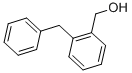 structure of CAS# 1586-00-1, 2-Benzylbenzyl Alcohol;[2-(Benzyl)Phenyl]Methanol;2-Benzylbenzyl Alcohol;Benzenemethanol, 2-(Phenylmethyl)-