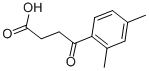 结构式 CAS# 15880-03-2, 3-(2,4-二甲基苯甲酰)丙酸