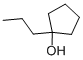 structure of CAS# 1604-02-0, 1-n-Propylcyclopentanol;1-Propyl-1-Cyclopentanol;Zinc01615757;Cyclopentanol, 1-Propyl-