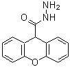 structure of CAS# 1604-08-6, 9H-Xanthene-9-Carbohydrazide;9H-Xanthene-9-carbohydrazide;9H-Xanthene-9-carboxylic acid hydrazide;9-XANTHENECARBOXYLICHYDRAZIDE