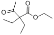 structure of CAS# 1619-57-4, Ethyl 2,2-Diethylacetoacetate;Ethyl 2,2-Diethyl-3-Oxo-Butanoate;2,2-Diethyl-3-Oxobutanoic Acid Ethyl Ester;2,2-Diethyl-3-Keto-Butyric Acid Ethyl Ester
