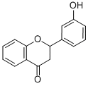 structure of CAS# 1621-55-2, 3'-Hydroxyflavanone;(2S)-2-(3-Hydroxyphenyl)-4-Chromanone;Zinc00057924