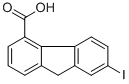 结构式 CAS# 16218-33-0, 7-碘-9H-芴-4-羧酸