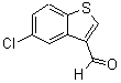 structure of CAS# 16296-68-7, 5-Chloro-Benzo[b]Thiophene-3-Carboxaldehyde;5-Chloro-3-Formylbenzo[B]Thiophene, 5-Chloro-1-Benzothiophene-3-Carboxaldehyde;5-Chloro-1-Benzothiophene-3-Carbaldehyde, TECH;5-CHLORO-1-BENZOTHIOPHENE-3-CARBOXALDEHYDE