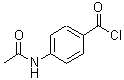 结构式 CAS# 16331-48-9, 4-乙酰氨基苯甲酰氯