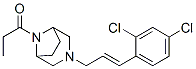 CAS#: 1640-64-8， 3-(2,4-Dichlorocinnamyl)-8-Propionyl-3,8-Diazabicyclo[3.2.1]Octane