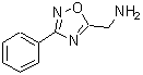 structure of CAS# 16423-54-4, 1-(3-Phenyl-1,2,4-Oxadiazol-5-Yl)Methanamine;(3-phenyl-1,2,4-oxadiazol-5-yl)methanamine;(3-phenyl-1,2,4-oxadiazol-5-yl)methylamine;[(3-phenyl-1,2,4-oxadiazol-5-yl)methyl]amine