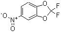 structure of CAS# 1645-96-1, 2,2-Difluoro-5-Nitro-1,3-Benzodioxole;2,2-DIFLUORO-5-NITRO-1,3-BENZODIOXOLE;2,2-Difluoro-5-nitrobenzodioxole