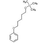 CAS#: 16654-53-8， Trimethyl[(5-Phenoxypentyl)Oxy]Silane