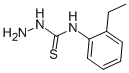 structure of CAS# 16667-04-2, N-(2-Ethylphenyl)-Hydrazinecarbothioamide;Smr000311132;Zinc00259207;T5442560