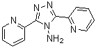 structure of CAS# 1671-88-1, 3,5-Di(2-Pyridinyl)-4H-1,2,4-Triazol-4-Amine;3,5-di(2-pyridinyl)-4H-1,2,4-triazol-4-amine;3,5-di(2-pyridinyl)-4H-1,2,4-triazol-4-ylamine;3,5-Di(2-pyridinyl)-4H-1,2,4-triazol-4-ylamine #