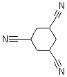 structure of CAS# 168280-46-4, (1alpha,3alpha,5alpha)-1,3,5-Cyclohexanetricarbonitrile;(1Alpha,3Alpha,5Alpha)-1,3,5-Cyclohexanetricarbonitrile;(1Alpha,3Alpha,5Alpha)-1,3,5-Tricyanocyclohexane;(1Α,3Α,5Α)-1,3,5-Cyclohexanetricarbonitrile