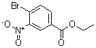 结构式 CAS# 168473-87-8, 4-溴-3-硝基-苯甲酸乙酯